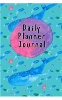 Daily Planner: Marine Life Ocean Journal. A 6x9 Daily Weekly 2020-2022 Planner Journal with To Do List, Daily Thankful Gratitude Prompt, Notes Section, Blank Doodl