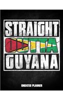 Straight Outta Guyana Undated Planner