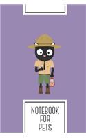 Notebook for Pets