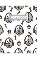 Notebook: My cute pets Notebook for Boys and Lined pages, Extra large (8.5 x 11) inches, 110 pages, White paper