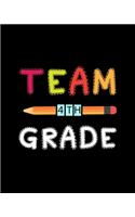 Team 4th Grade: Teacher Appreciation Notebook Or Journal