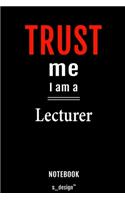 Notebook for Lecturers / Lecturer: awesome handy Note Book [120 blank lined ruled pages]