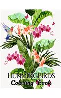 Hummingbirds Coloring Book