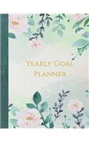 Yearly Goal Planner: Goal Setting Planner Journal Diary (8.5 X 11, 114 Pages)