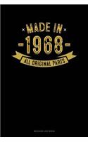 Made in 1968 All Original Parts: Mileage Log Book(509 Mileage Log Book)
