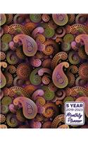 5 Year 2019 - 2023 Monthly Planner