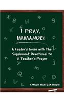 I Pray Immanuel