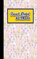French Ruled Notebook