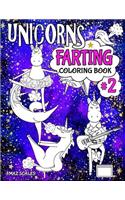 Unicorns Farting Coloring Book 2
