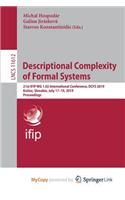 Descriptional Complexity of Formal Systems