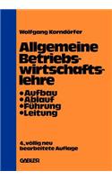 Allgemeine Betriebswirtschaftslehre