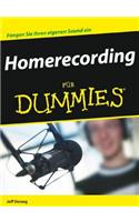 Homerecording Fur Dummies