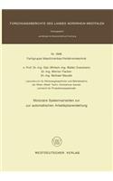 Modulare Systemvarianten zur automatischen Arbeitsplanerstellung