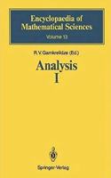 Analysis I : Integral Representations and Asymptotic Methods (Encyclopaedia of Mathematical Sciences) [Paperback] R.V. Gamkrelidze