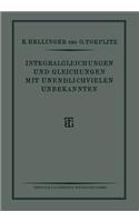 Integralgleichungen Und Gleichungen Mit Unendlichvielen Unbekannten