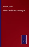 Remarks on the Sonnets of Shakespeare