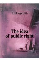 The idea of public right: (English)