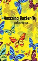 Amazing Butterfly Kids Coloring Book