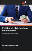 Politica di distribuzione dei dividendi