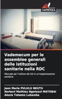 Vademecum per le assemblee generali delle istituzioni sanitarie nella RDC