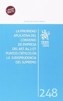 La Prioridad Aplicativa del Convenio de Empresa del Art. 84. 2 ET: Puntos Criticos en la Jurisprudencia del Supremo