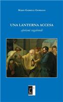 Una lanterna accesa