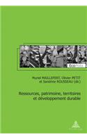 Ressources, Patrimoine, Territoires Et Developpement Durable
