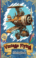 Vintage Flying Coloring Book