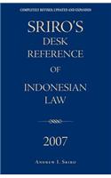 Sriro's Desk Reference of Indonesian Law 2007