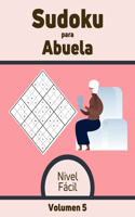 Sudoku para Abuela Nivel Fácil Volumen 5