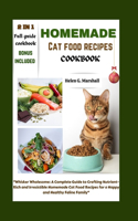Homemade Cat Food Recipes Cookbook