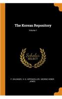 The Korean Repository; Volume 1