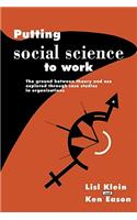 Putting Social Science to Work