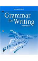 Grammar for Writing Workbook, Grade 10