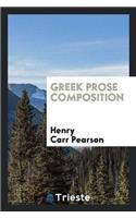 Greek Prose Composition