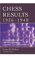 Chess Results, 1936-1940: A Comprehensive Record with 990 Tournament Crosstables and 125 Match Scores