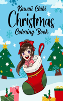 Kawaii Chibi Christmas Coloring Book: Japanese Manga Kawaii Lover, Anime Cute Style, Kawaii Painting