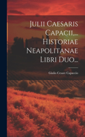 Julii Caesaris Capacii, ... Historiae Neapolitanae Libri Duo...