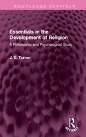 Essentials in the Development of Religion