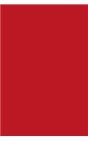 Simple Red Color Notebook: Bullet Journal: Baby Red Color Simple Plain Red: ( Notebook, Diary, Blank Book ) ( Monochromatic Full Color Journal Notebook Diaries ).