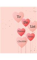 To-Do List Planner Notes Checklist