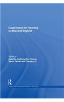 Governance for Harmony in Asia and Beyond