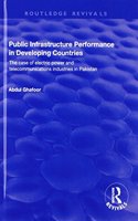 Public Infrastructure Performance in Developing Countries