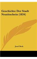 Geschichte Der Stadt Neutitschein (1834)