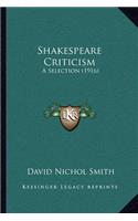 Shakespeare Criticism