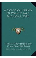 Biological Survey Of Walnut Lake, Michigan (1908)