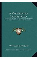 A Vadaszatra Vonatkozo