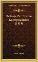 Beitrage Zur Neuern Kunstgeschichte (1835)