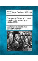 The Sale of Goods ACT, 1893