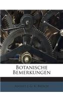 Botanische Bemerkungen